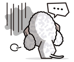 iinu - Bedlington Terrier sticker #11122879