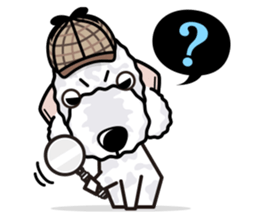 iinu - Bedlington Terrier sticker #11122880