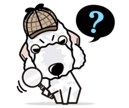 iinu - Bedlington Terrier sticker #11122880