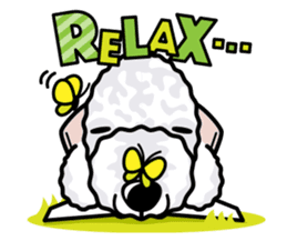 iinu - Bedlington Terrier sticker #11122881
