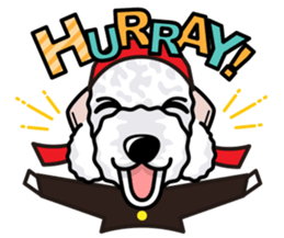 iinu - Bedlington Terrier sticker #11122882
