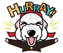 iinu - Bedlington Terrier sticker #11122882