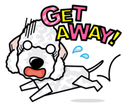 iinu - Bedlington Terrier sticker #11122883