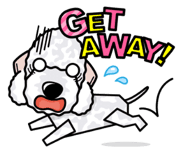 iinu - Bedlington Terrier sticker #11122883