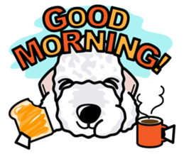 iinu - Bedlington Terrier sticker #11122884