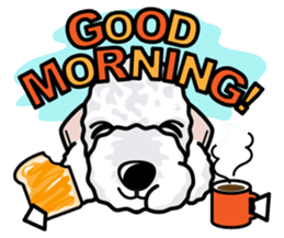 iinu - Bedlington Terrier sticker #11122884