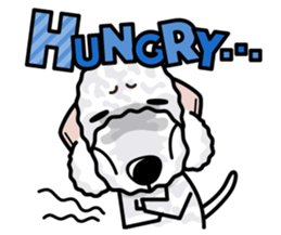 iinu - Bedlington Terrier sticker #11122888