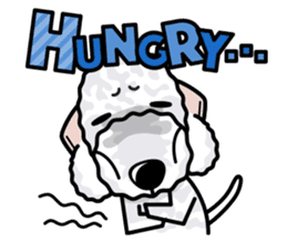 iinu - Bedlington Terrier sticker #11122888