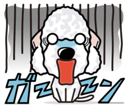 iinu - Bedlington Terrier sticker #11122891