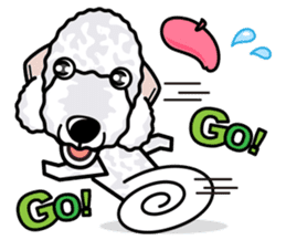 iinu - Bedlington Terrier sticker #11122894