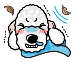iinu - Bedlington Terrier sticker #11122896