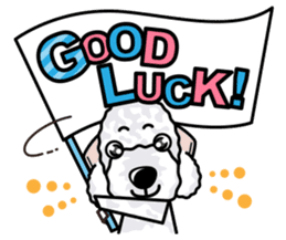 iinu - Bedlington Terrier sticker #11122898