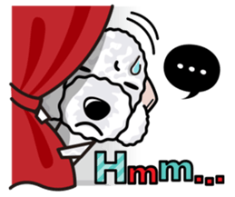 iinu - Bedlington Terrier sticker #11122902