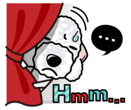 iinu - Bedlington Terrier sticker #11122902