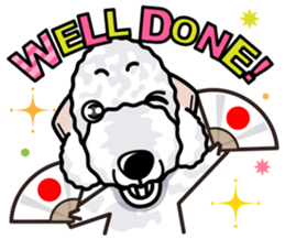 iinu - Bedlington Terrier sticker #11122903