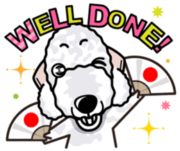 iinu - Bedlington Terrier sticker #11122903