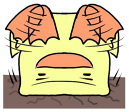 angry little duck sticker #11123235