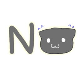 kuroneko-chan2 sticker #11123523