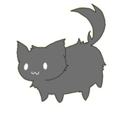 kuroneko-chan2 sticker #11123546