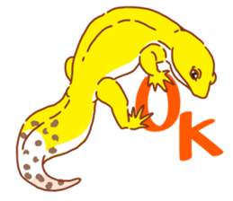 LeopardGecko sticker #11123592