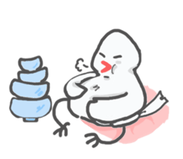 Go!Java sparrow sticker #11123600