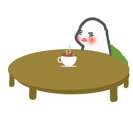 Go!Java sparrow sticker #11123601