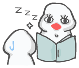 Go!Java sparrow sticker #11123625