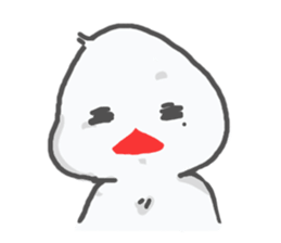 Go!Java sparrow sticker #11123629