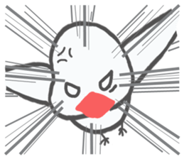 Go!Java sparrow sticker #11123631