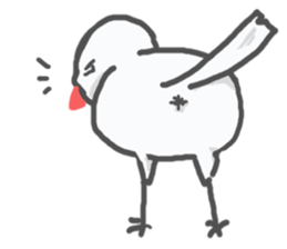 Go!Java sparrow sticker #11123637