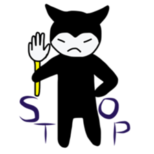 Devil-kun sticker #11123807