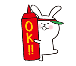 Animal in the pizza shop sticker #11124298