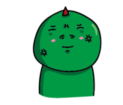 Red Corner Green Monster ~ sticker #11124339