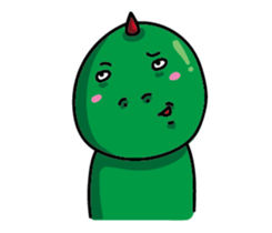 Red Corner Green Monster ~ sticker #11124341