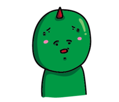 Red Corner Green Monster ~ sticker #11124346