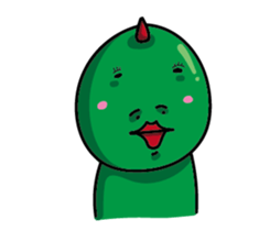 Red Corner Green Monster ~ sticker #11124354