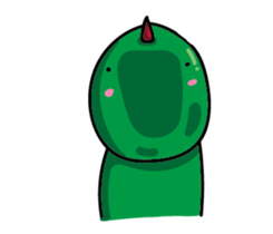 Red Corner Green Monster ~ sticker #11124364
