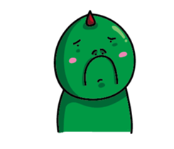 Red Corner Green Monster ~ sticker #11124368