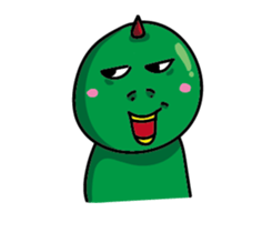 Red Corner Green Monster ~ sticker #11124369