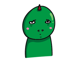 Red Corner Green Monster ~ sticker #11124370