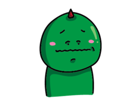 Red Corner Green Monster ~ sticker #11124373