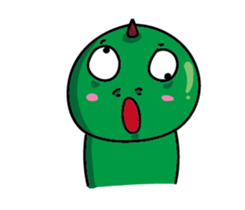 Red Corner Green Monster ~ sticker #11124374