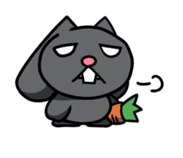 The rabbit of balancer sticker #11124413