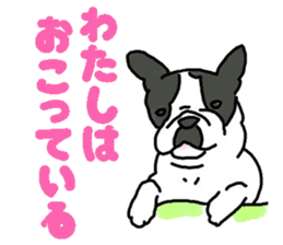 Tono is French Bulldog. sticker #11124779