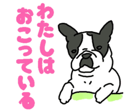 Tono is French Bulldog. sticker #11124779