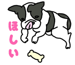Tono is French Bulldog. sticker #11124800