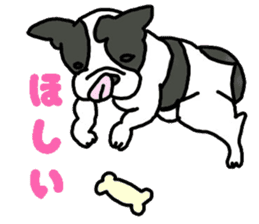 Tono is French Bulldog. sticker #11124800