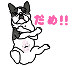 Tono is French Bulldog. sticker #11124810