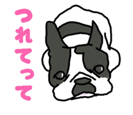 Tono is French Bulldog. sticker #11124813
