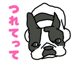 Tono is French Bulldog. sticker #11124813